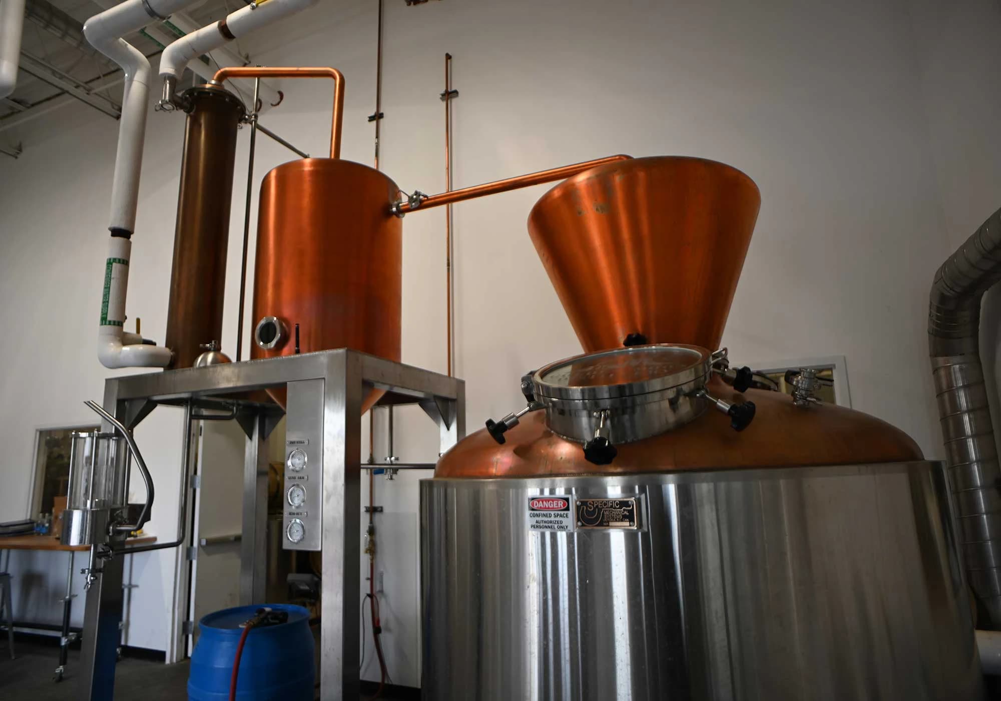 A Polished Partnership: What Stainless Steel and Copper Bring to Distilling